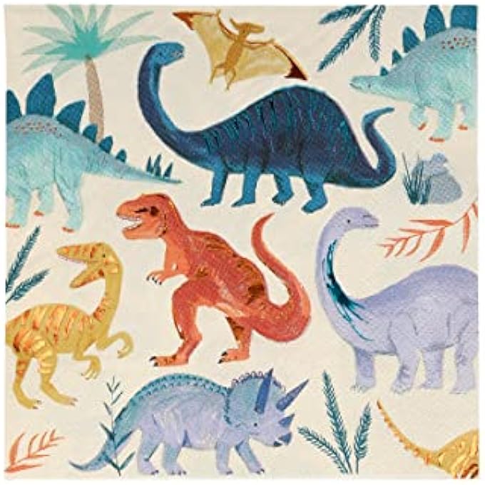 DINOSAUR KINGDOM LARGE NAPKINS - Image 1